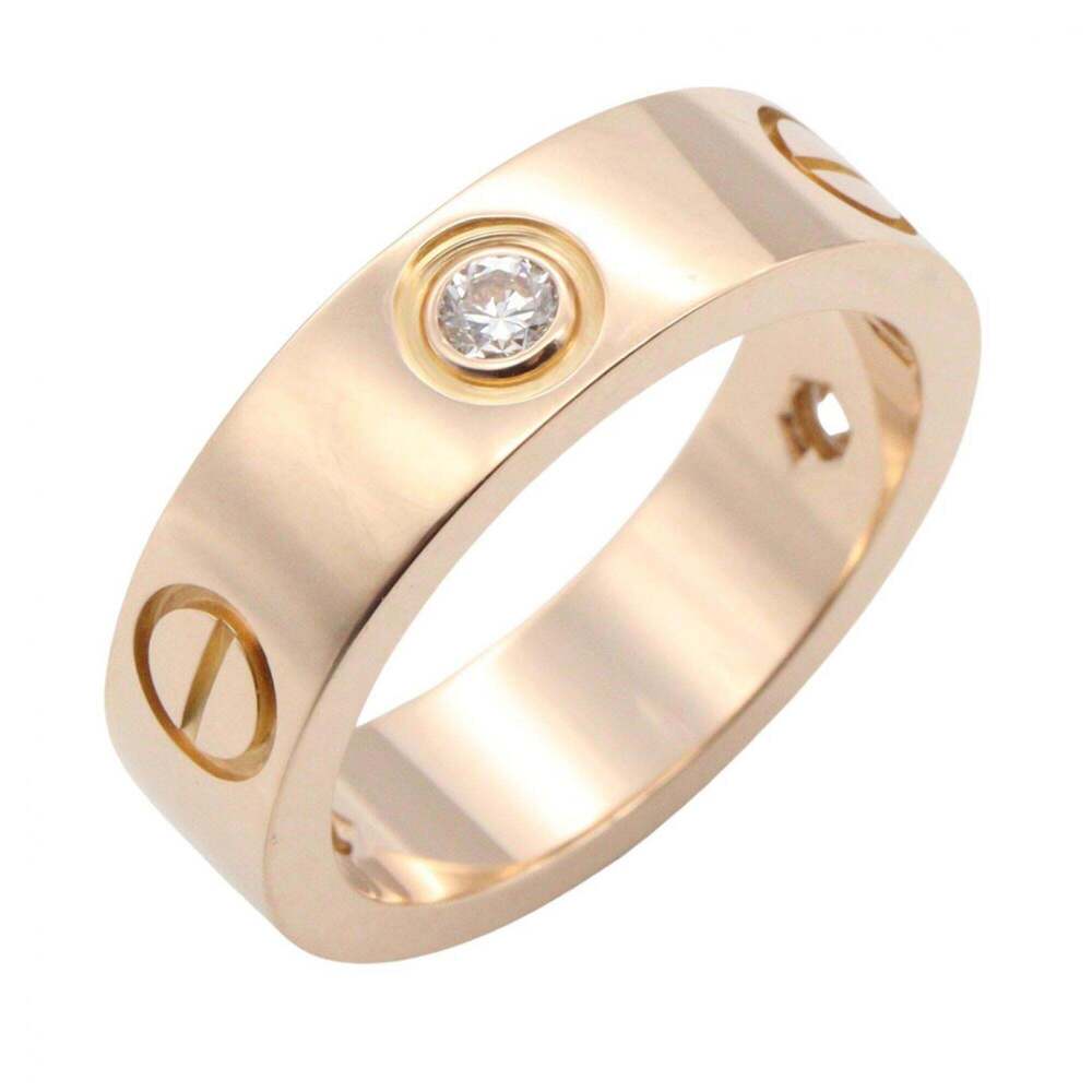 CARTIER 18k Gold Diamond Love Ring